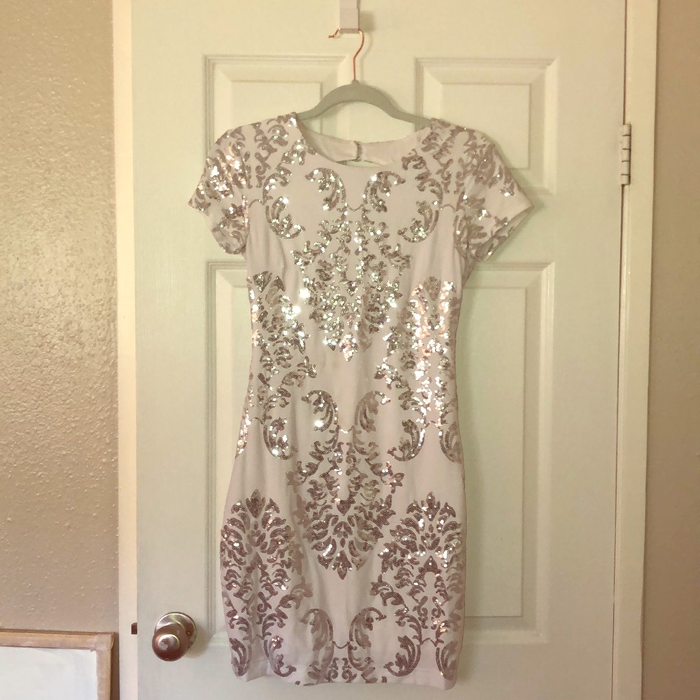 White Sparkle Dress